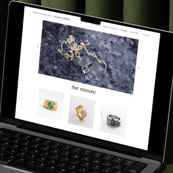 Site Joaillerie réalisation